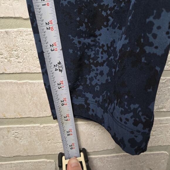 Fabletics Fundamental Pant Mens Large Blue Camo Zip Pocket - Picture 8 of 12